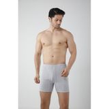 Gizem İç Giyim 6'lı Paket Erkek Boxer/paçalı - 94-Gri