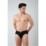 Gizem İç Giyim 6'Lı Paket Erkek Kom Slip Külot - 010 - Siyah