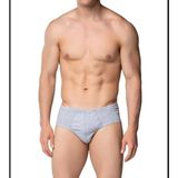 Gizem İç Giyim 6'lı Paket Erkek Slip Kom Külot - 94-Gri