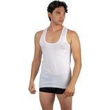 Gizem İç Giyim Beyaz Erkek Atlet 6'lı Paket - 3XL