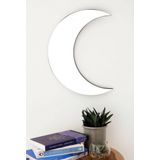 Gizem Shop Ay Figürlü Dekoratif Pleksi Ayna 3mm Mdf Üzerine Yapıştırma