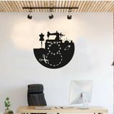 Gizem Shop Terzilere Özel Hediyelik Duvar Saati Lazer Kesim