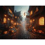 Gizemli Cadılar Bayramı Arka Planı, 200X150CM, Stüdyo Fonu - -
