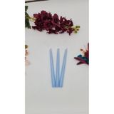 Gizemli Home 3 Lü Bebe Mavisi Şamdan Mum