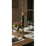 Gizemli Home Yeşil Top Şamdan Mumu