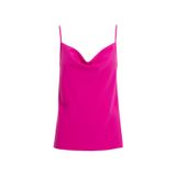 GİZİA Degaje Yakalı Askılı Pembe Bluz
