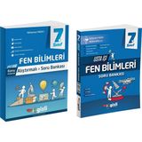 Gizli 2025 7. Sınıf Fen Bilimleri Alıştırmalı + Usta İşi Soru Bankası Seti 2 Kitap Güncel Müfredat