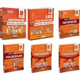 Gizli 2025 8. Sınıf Lgs Matematik + Fen Alıştırmalı + Usta İşi Soru + Gizli Kuşak Seti 6 Kitap Güncel Müfredat