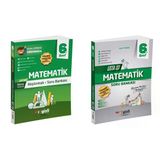 Gizli 2026 6. Sınıf Matematik Alıştırmalı + Usta İşi Soru Bankası Seti 2 Kitap Maarif Model