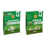 Gizli 2026 6. Sınıf Matematik + Türkçe Alıştırmalı Soru Bankası Seti 2 Kitap Güncel Müfredat