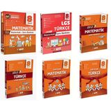 Gizli 2026 8. Sınıf Lgs Matematik + Türkçe Alıştırmalı + Usta İşi Soru + Gizli Kuşak Seti 6 Kitap