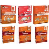 Gizli 2026 8. Sınıf Lgs Matematik + Türkçe + Fen Alıştırmalı + Usta İşi Soru Bankası Seti 6 Kitap