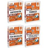 Gizli 2026 8. Sınıf Lgs Matematik + Türkçe + Fen + İnkılap Meb Çıkmış Ve Örnek Sorular Seti 4 Kitap