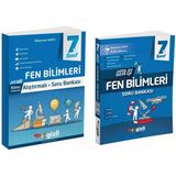 Gizli 2027 7. Sınıf Fen Bilimleri Alıştırmalı + Usta İşi Soru Bankası Seti 2 Kitap Maarif Model