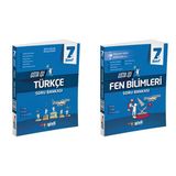 Gizli 2027 7. Sınıf Fen Bilimleri + Türkçe Usta İşi Soru + Kavram Haritası Seti 2 Kitap Maarif Model