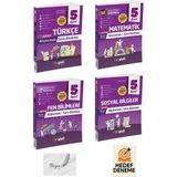 Gizli 5.sınıf Alıştrmalı Türkçe Matematik Fen Bilimleri Sosyal Soru Bankası Hedef Deneme
