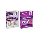Gizli 5. Sınıf Tüm Dersler Bursluluk Soru Bankası + Bursluluk Deneme Sınavı (2 Kitap) - standart