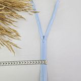 Gizli Elbise-Etek Fermuarı | Gizli Fermuar Uzunluk: 60 cm Bebe Mavi