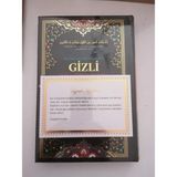 Gizli Kuran-I Kerim Elmalılı Hamdiyazır Meali Transkriptli Türkçe Okunuş Orta Boy - Siyah - 2
