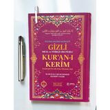 Gizli Kuranı Kerim Meal ve Türkçe Okunuşlu Kitabı, Elmalılı Muhammed Hamdi Yazır, Hac bey Yayınları