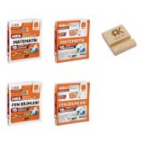 Gizli LGS 8. Sınıf Koordinat Matematik ve Fen Çıkmış Sorular-15li Deneme 4lü Set + Telefon Standı