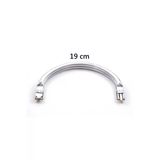 Gizli Metal Oval Çanta Bursu - 19 Cm - Metal Çanta Aparatı Çanta Aksesuarı