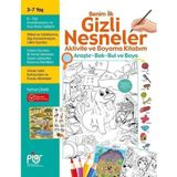 Gizli Nesneler Aktivite ve Boyama Kitabım - Araştır - Bak - Bul ve Boya 3 - 7 Yaş