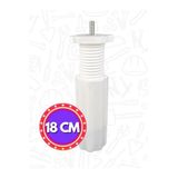 Gizli Orta Mobilya Kanepe Koltuk M8 Civatalı Orta Ayarlanabilir Destek Ayağı Beyaz 14 Cm - 18 Cm Beyaz