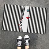 Gizli Perde Tasarim Kapi Onu Ve Ev Ici Paspas 45X75 Cm