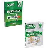 Gizli Yayınları 2025 6. Sınıf 10 Bursluluk Deneme + Tüm Dersler Soru Seti 2 Kitap