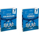 Gizli Yayınları 2025 7. Sınıf Fen Bilimleri - Türkçe Gizli Kuşak Serisi Seti 2 Kitap