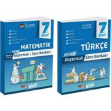 Gizli Yayınları - 2025 7. Sınıf Matematik - Türkçe Alıştırmalı Soru Bankası Seti 2 Kitap