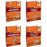 Gizli Yayınları 2025 8. Sınıf LGS Matematik - Türkçe - Fen Bilimleri – T.C. İnkılap Tarihi ve Atatürkçülük Usta İşi Soru - Kavram Haritası Seti 4 Kitap