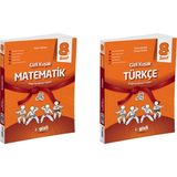 Gizli Yayınları 2025 8. Sınıf LGS Matematik - Türkçe Gizli Kuşak Serisi Seti 2 Kitap