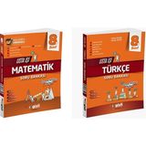 Gizli Yayınları 2025 8. Sınıf LGS Matematik - Türkçe Usta İşi Soru - Kavram Haritası Seti 2 Kitap
