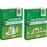 Gizli Yayınları 2026 6. Sınıf Matematik + Fen Bilimleri Alıştırmalı Soru Bankası Seti 2 Kitap Güncel Müfredat