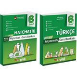 Gizli Yayınları 2026 6. Sınıf Matematik + Türkçe Alıştırmalı Soru Bankası Seti 2 Kitap Güncel Müfredat