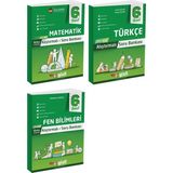 Gizli Yayınları 2026 6. Sınıf Matematik + Türkçe + Fen Alıştırmalı Soru Bankası Seti 3 Kitap Güncel Müfredat