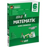 Gizli Yayınları 2026 6. Sınıf Matematik Usta İşi Soru Bankası + Kavram Haritası Güncel Müfredat