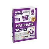Gizli Yayınları 5. Sınıf Matematik 12'li Deneme-Meb Gibi Sordu