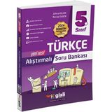 Gizli Yayınları 5. Sınıf Türkçe Alıştırmalı Etkinlikli Soru Bankası - genel