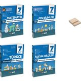 Gizli Yayınları 7. Sınıf Konu Anlatımlı Alıştırmalı Matematik Fen Türkçe ve Sosyal Soru Bankası 4lü Set + Telefon Tutucu