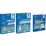 Gizli Yayınları 7. Sınıf Türkçe Alıştırmalı Soru Bankası - Matematik Alıştırmalı Soru Bankası - Anlamdan Paragrafa Soru Bankası 3'lü Set