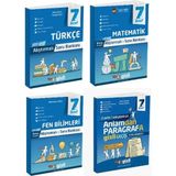 Gizli Yayınları 7. Sınıf Türkçe+Matematik+Fen Bilimleri+Paragraf Alıştırmalı Soru Bankası