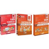 Gizli Yayınları 8. Sınıf LGS Türkçe Soru Bankası - Matematik Soru Bankası - Fen Bilimleri Alıştırmalı Soru Bankası