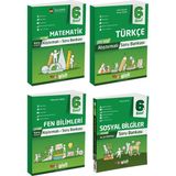 Gizli Yayınları Gizli 2026 6. Sınıf Matematik + Türkçe + Fen + Sosyal Alıştırmalı Soru Bankası Seti 4 Kitap Güncel Müfredat