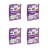 Gizli Yayınları Gizli 2027 5. Sınıf Matematik + Fen + Türkçe + Sosyal Deneme Seti 4 Kitap Maarif Model
