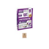 Gizli Yayınları Gizli 5. Sınıf Matematik 12'li Deneme-Meb Gibi Sordu + Telefon Standı