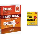 Gizli Yayınları LGS 8. Sınıf LOKBS Bursluluk 10 Deneme Sınavı ve 2. Dönem Yazılı Notları
