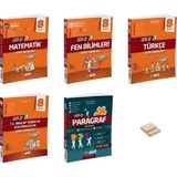 Gizli Yayınları Lgs 8. Sınıf Usta Işi Matematik Fen Türkçe Inkılap ve Paragraf Soru Bankası 5li Set + Telefon Tutucu